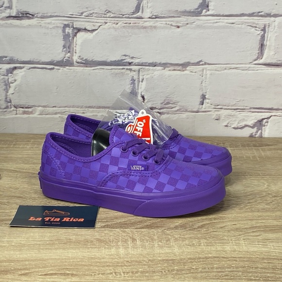 electric purple vans
